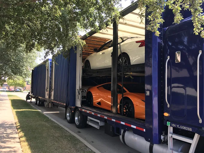 Enclosed cross country car shipping